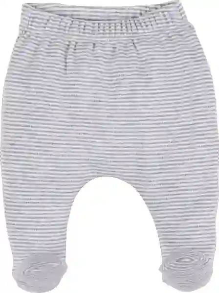 Resim Gri Çizgili Patikli Pantolon 16819