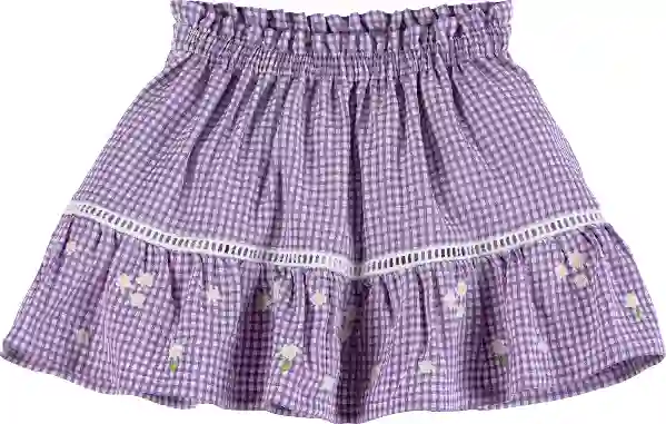 Resim Nakışlı Pötikare Etek 17377