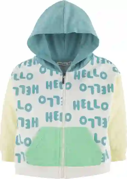 Resim Kapüşonlu Sweatshirt 15178