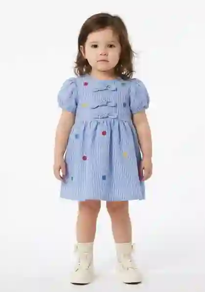 Resim Çizgili Elbise 19317