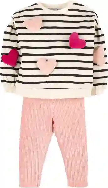 Resim Kalp Nakışlı Taytlı Takım 16851