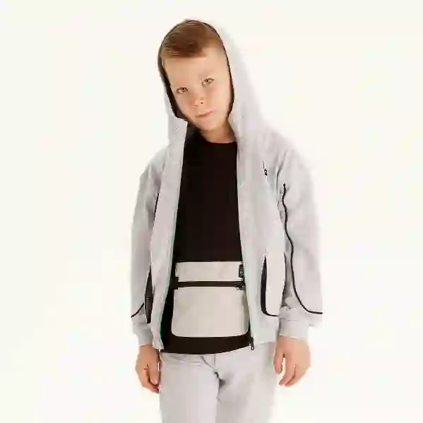 Resim Kapüşonlu Sweatshirt 14576