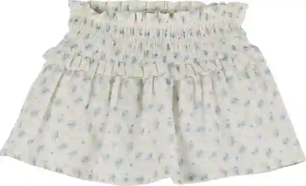 Resim Çiçek Baskılı Etek 16367