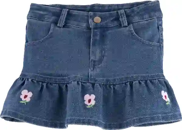 Resim Nakışlı Etek 15355