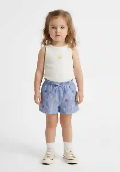 Resim Çizgili  Şort 19319