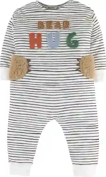 Resim Çizgili Tulum 15924