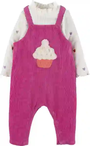 Resim Nakışlı Salopet Takım 16861