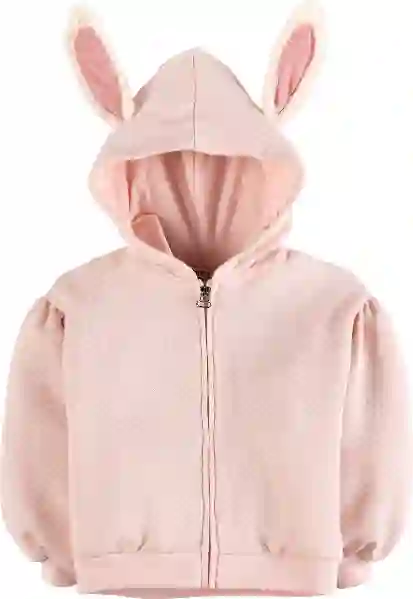 Resim Kapüşonlu Kapitone Sweatshirt 16836