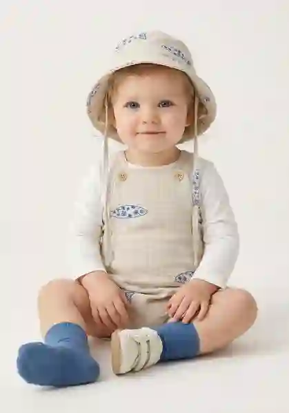 Resim Fularlı Salopet 19399