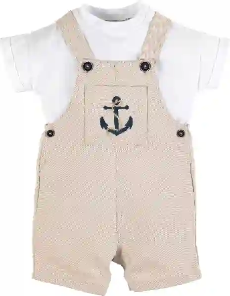 Resim Nakışlı Salopet Takım 17401