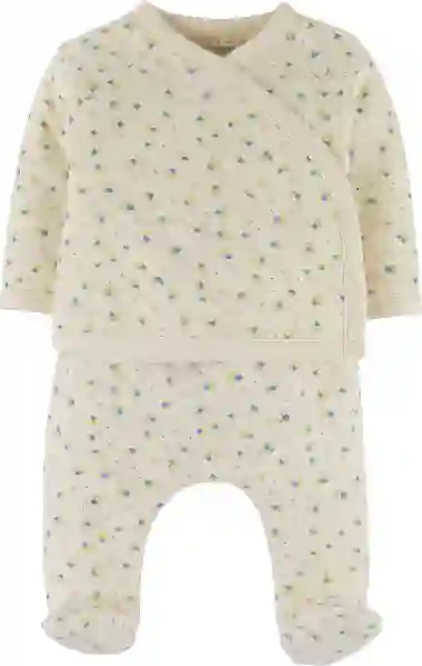 Resim Çiçek Baskılı Hırkalı Takım 16578