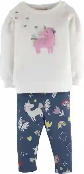 Resim Unicorn Baskılı Tayt Takım 16153