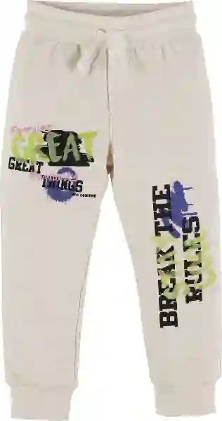 Resim Yazı Baskılı Eşofman Alt 16474