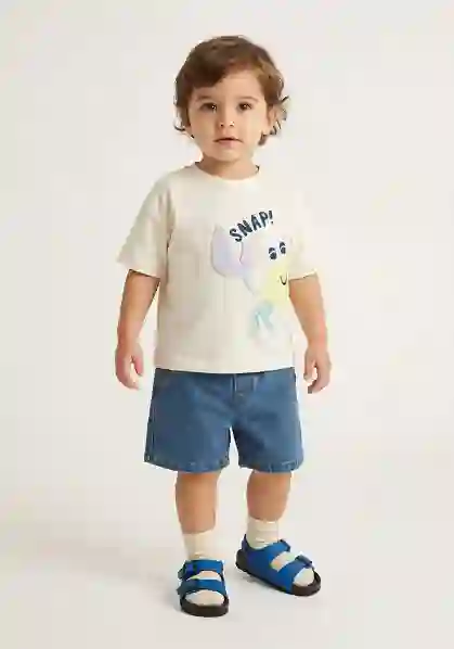 Resim Nakışlı Şort Takım 40035