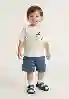 Resim Nakışlı Şort Takım 40035
