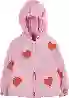 Resim Kalp Nakışlı Yağmurluk 17363