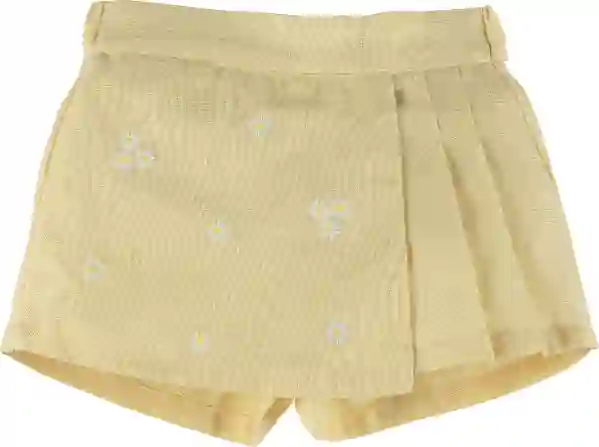 Resim Nakışlı Şort Etek 19518