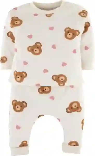 Resim Ayı Baskılı 2'li Takım 16232