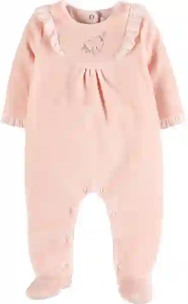 Resim Nakışlı Kadife Tulum 17237