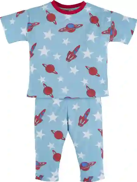 Resim Uzay Baskılı Pijama Takım 16592