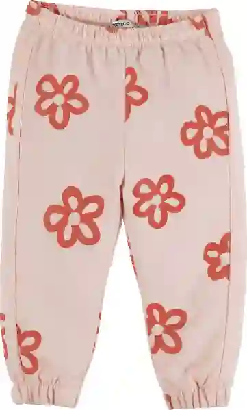 Resim Çiçek Baskılı Eşofman Altı 16406