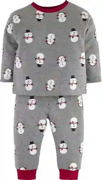 Resim Kardan Adam Baskılı Pijama Takım 15898