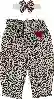 Resim Leopar Saç Bantlı Pantolon 19528