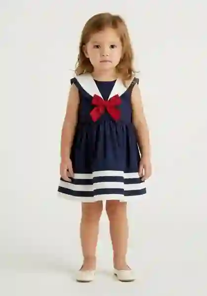 Resim Marin Yakalı Elbise 19486