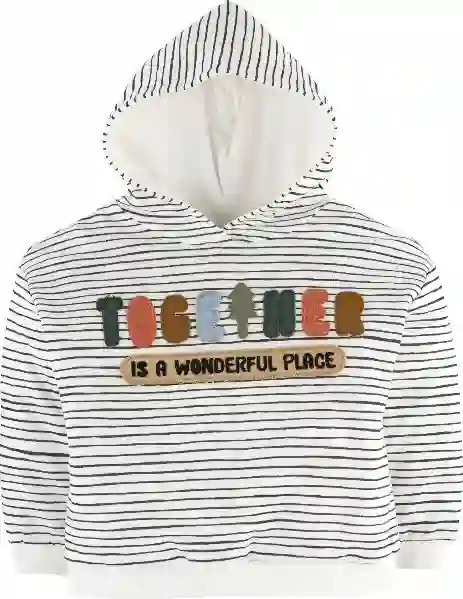 Resim Kapüşonlu Sweatshirt 15965