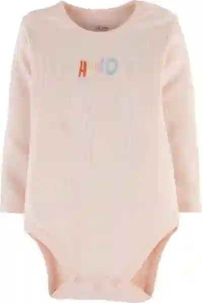 Resim Yazı Nakışlı Body 16218