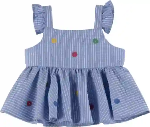 Resim Çizgili Bluz 19551