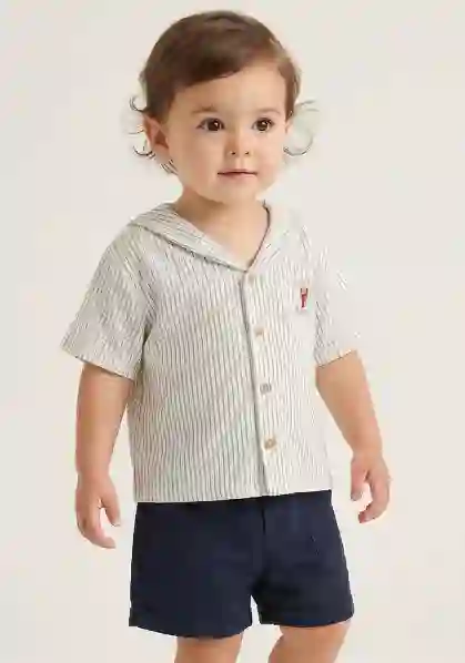 Resim Çizgili Gömlek 19381