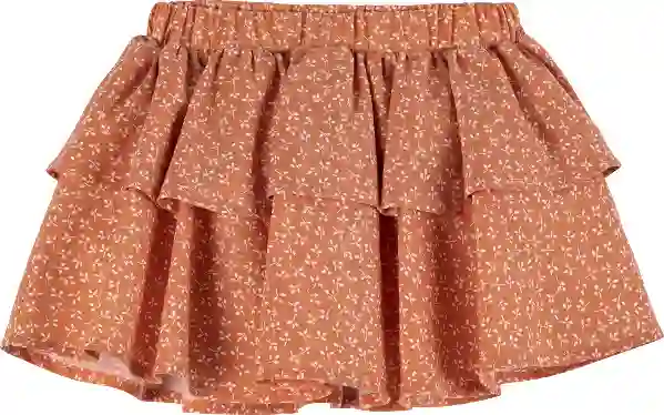 Resim Çiçek Baskılı Etek 17535