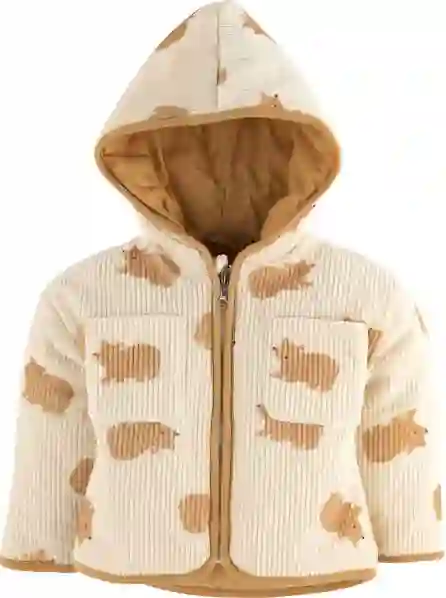 Resim Ayıcık Baskılı Mont 15947