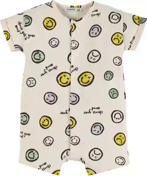 Resim Gülenyüz Baskılı Tulum 16444