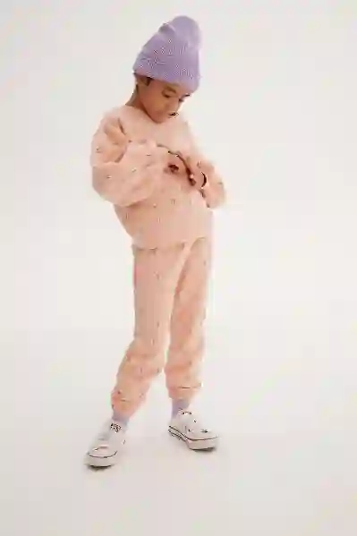 Resim Çiçek Baskılı Eşofman Alt 16905