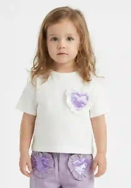 Resim Payetli T-shirt 19529