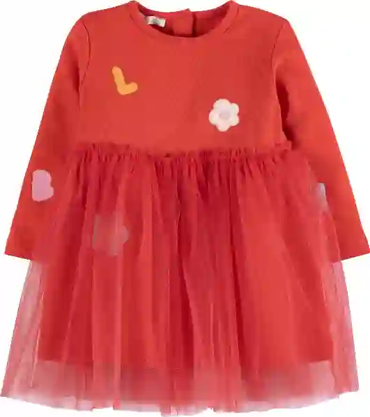 Resim Nakışlı Elbise 16866