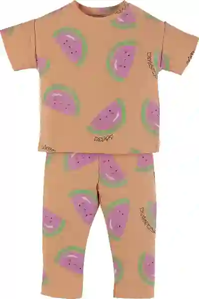 Resim Karpuz Baskılı Pijama Takım 16494