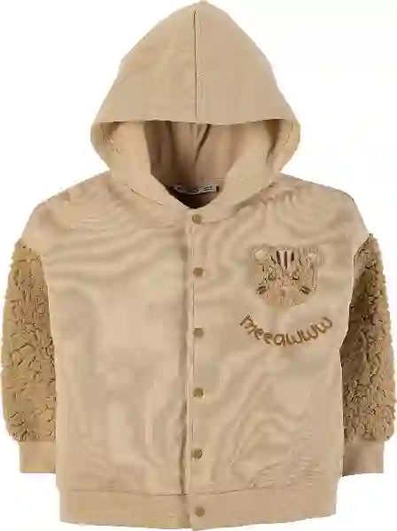 Resim Nakışlı Kapüşonlu Sweatshirt 16989