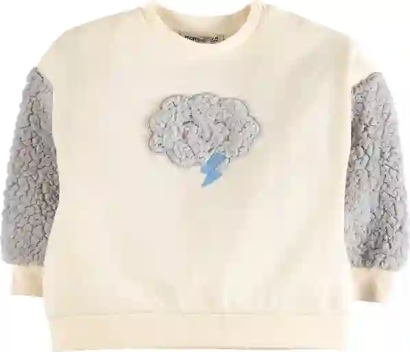 Resim Nakışlı Sweatshirt 17010