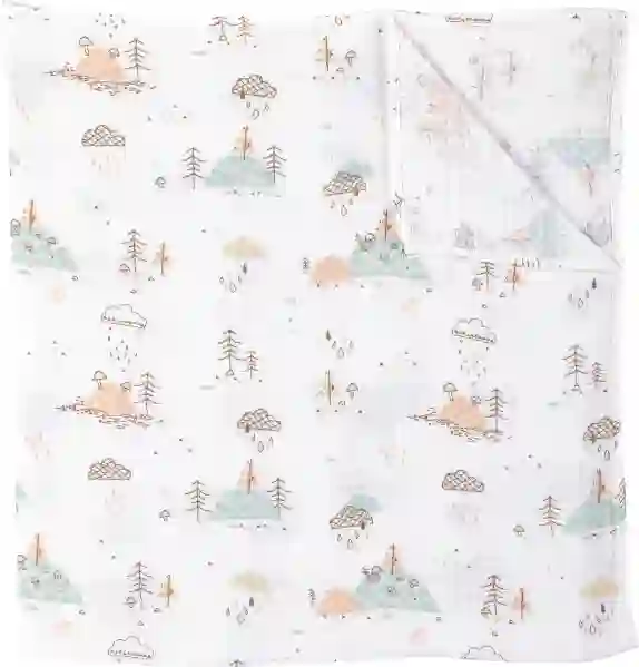 Resim Baskılı Müslin Battaniye 17217